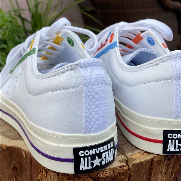 New Converse One Star “Star Player” OX Leather 8 - Picture 8 of 14